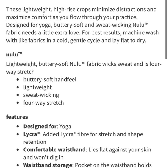 Lululemon Align Crop 21” Incognito Camo Multi Gator Green - Picture 6 of 11